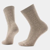 Women's Everyday Cable Crew Socks