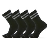 Everyday Athletic Striped Crew Socks 4-Pack