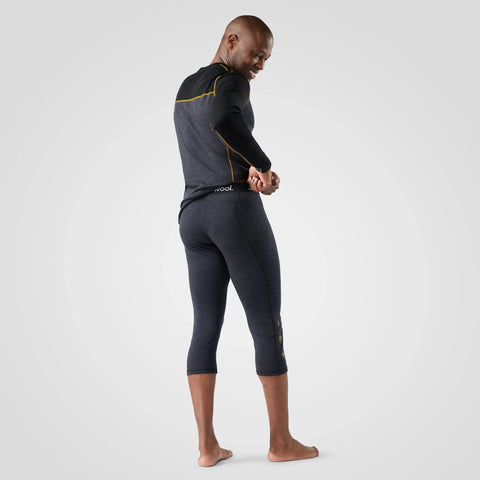 Men's Classic Thermal Merino Base Layer 3/4 Bottom