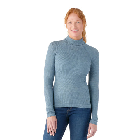 Women's Thermal Merino Rib Turtleneck