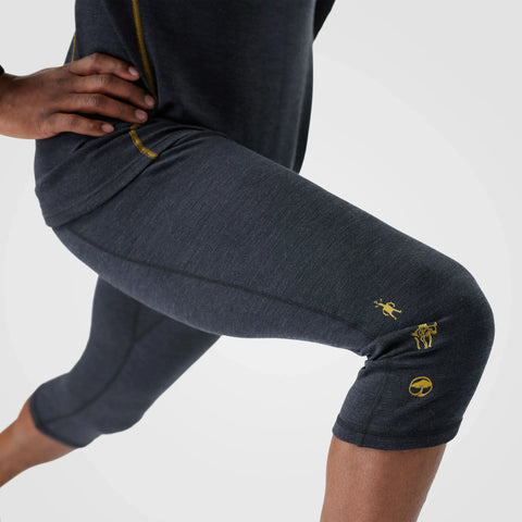 Men's Classic Thermal Merino Base Layer 3/4 Bottom