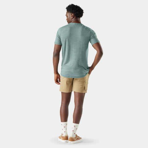 Men's Merino Hemp Blend Short Sleeve Pocket Tee