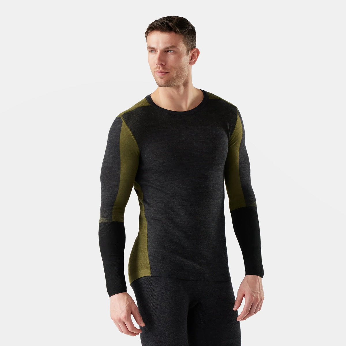 Men's Intraknit™ Thermal Merino Base Layer Colorblock Crew