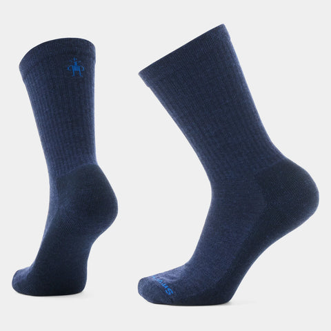 Everyday Solid Rib Crew Socks