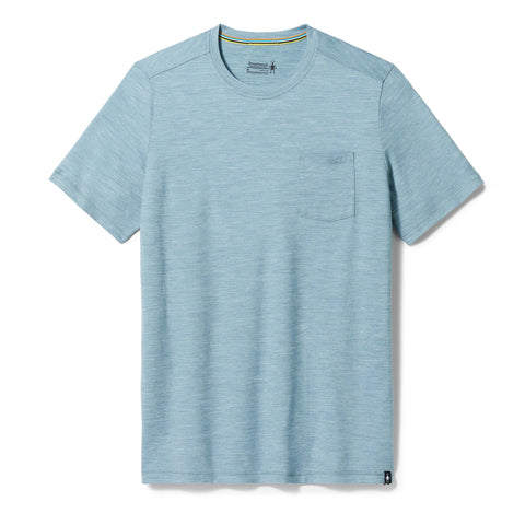 Men's Merino Hemp Blend Short Sleeve Pocket Tee