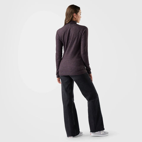 Women's Thermal Merino Rib Turtleneck