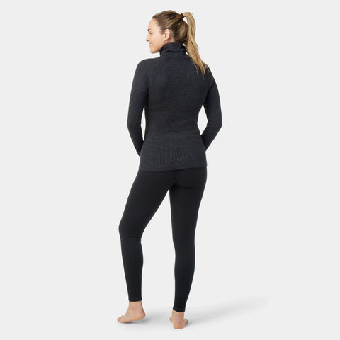 Women's Thermal Merino Rib Turtleneck