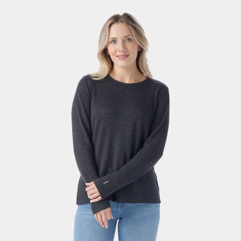 Women's Thermal Merino Rib Crew
