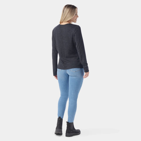 Women's Thermal Merino Rib Crew