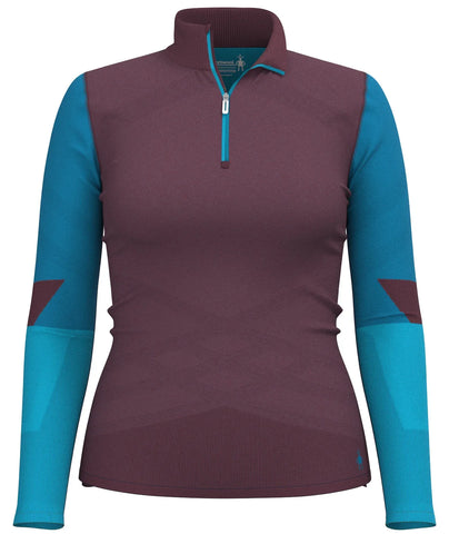 Women's Intraknit™ Thermal Merino Base Layer Colorblock 1/4 Zip