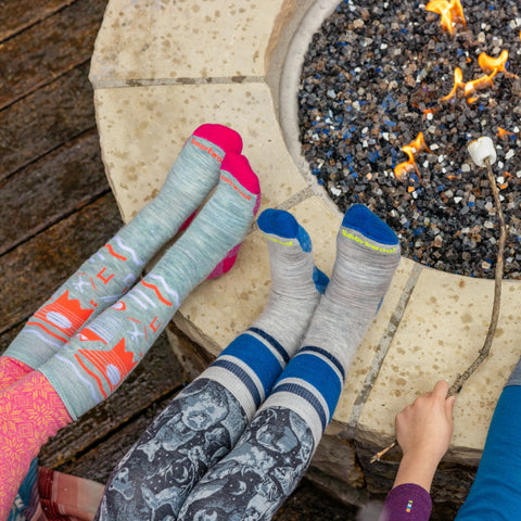 Kids' Wintersport Ski Day Over The Calf Socks