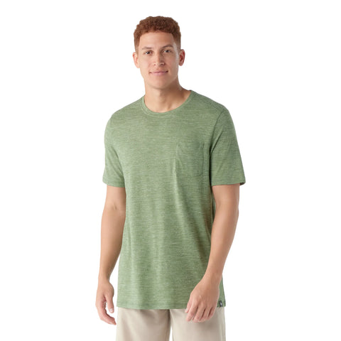 Men's Merino Hemp Blend Short Sleeve Pocket Tee