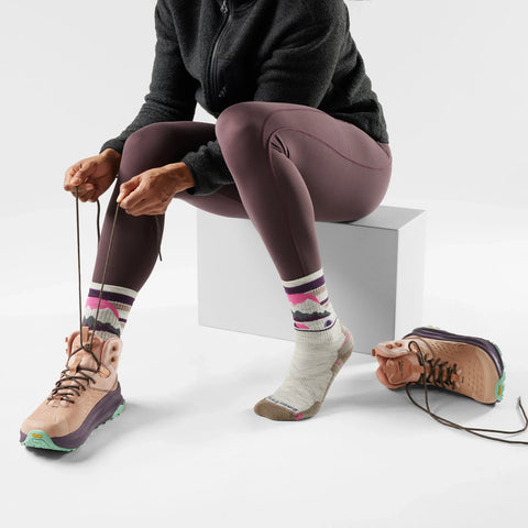 Women's Hike Mountain Moon Crew Socks