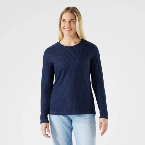 Women's Thermal Merino Rib Crew