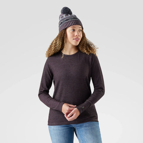 Women's Thermal Merino Rib Crew