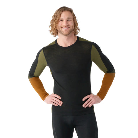 Men's Intraknit™ Thermal Merino Base Layer Colorblock Crew