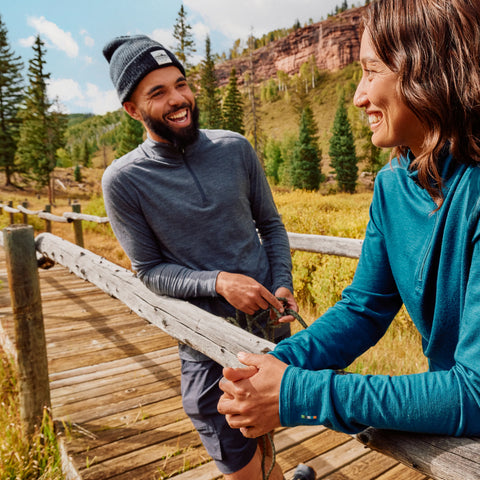 Men's Classic All-Season Merino Base Layer 1/4 Zip