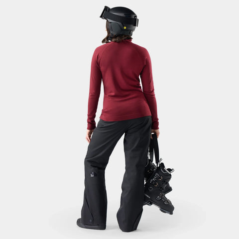 Women's Classic Thermal Merino Base Layer 1/4 Zip