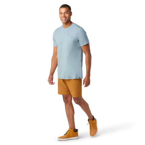 Men's Merino Hemp Blend Short Sleeve Pocket Tee
